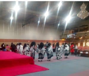 Sudanese cultural event held at Tsavo Hall inside the Kenyatta International Convention Centre (KICC), Tsavo is a widely celebrated as a crown jewel of the complex. Spanning massive 2,444 square meters, it can accommodate approximately 35,000 guests.